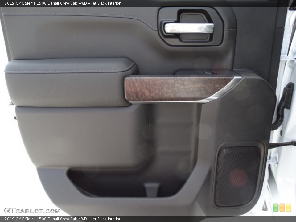 Jet Black Interior Door Panel for the 2019 GMC Sierra 1500 Denali Crew Cab 4WD #133102731