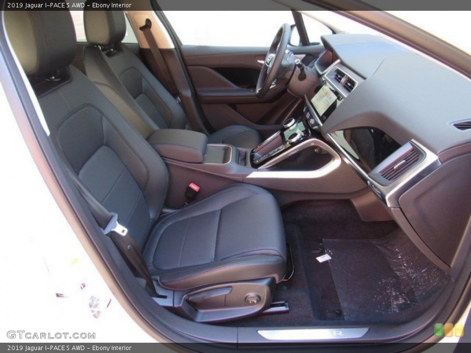 Ebony Interior Photo for the 2019 Jaguar I-PACE S AWD #133105943