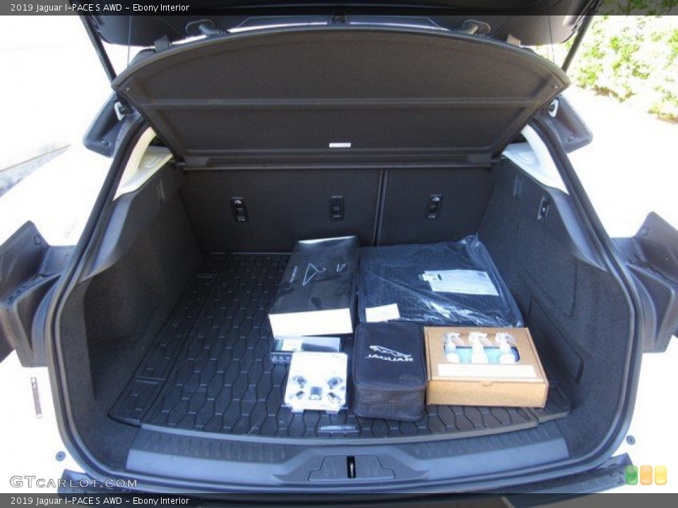 Ebony Interior Trunk for the 2019 Jaguar I-PACE S AWD #133106143