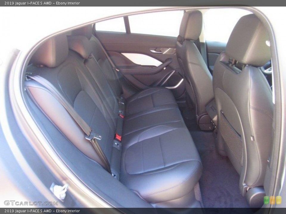 Ebony Interior Rear Seat for the 2019 Jaguar I-PACE S AWD #133106152