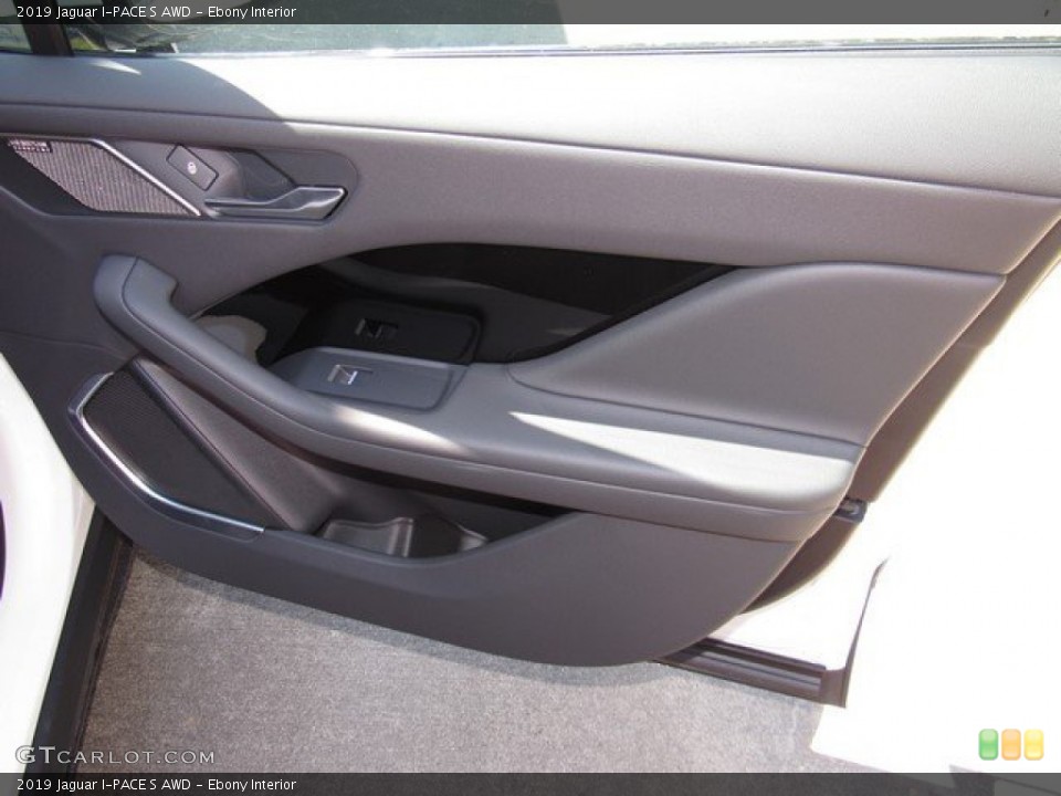 Ebony Interior Door Panel for the 2019 Jaguar I-PACE S AWD #133106161