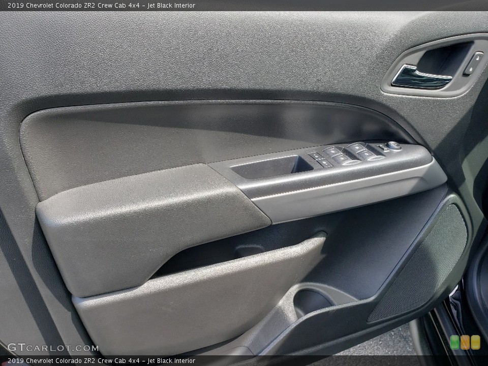 Jet Black Interior Door Panel for the 2019 Chevrolet Colorado ZR2 Crew Cab 4x4 #133110569