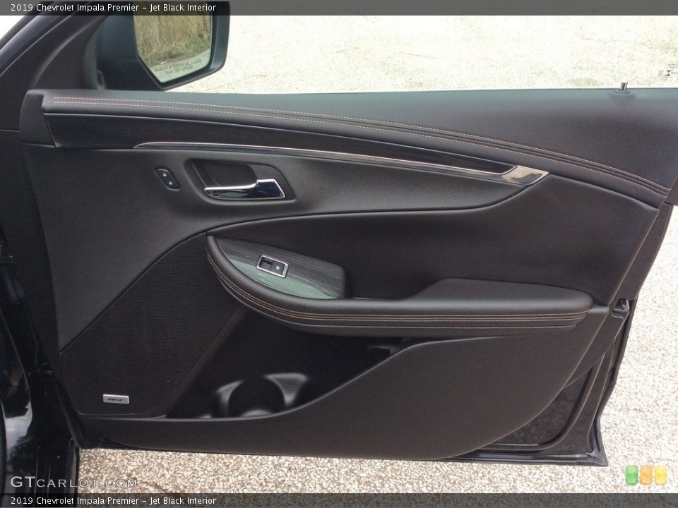 Jet Black Interior Door Panel for the 2019 Chevrolet Impala Premier #133110572