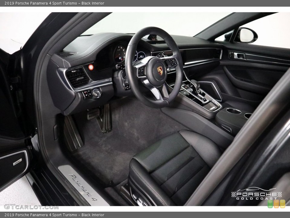 Black 2019 Porsche Panamera Interiors