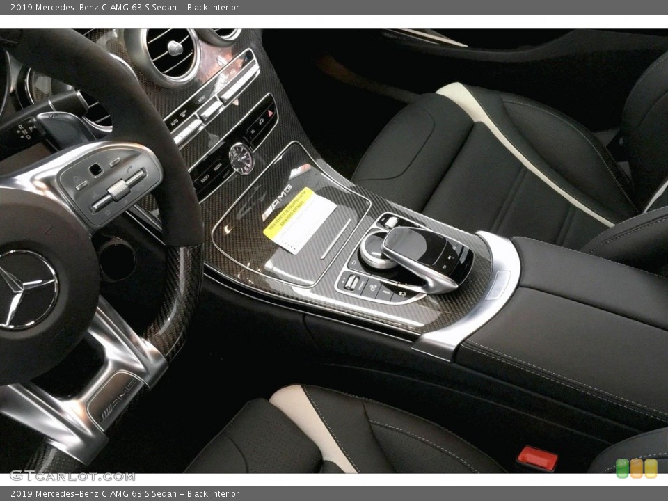 Black Interior Controls for the 2019 Mercedes-Benz C AMG 63 S Sedan #133126754