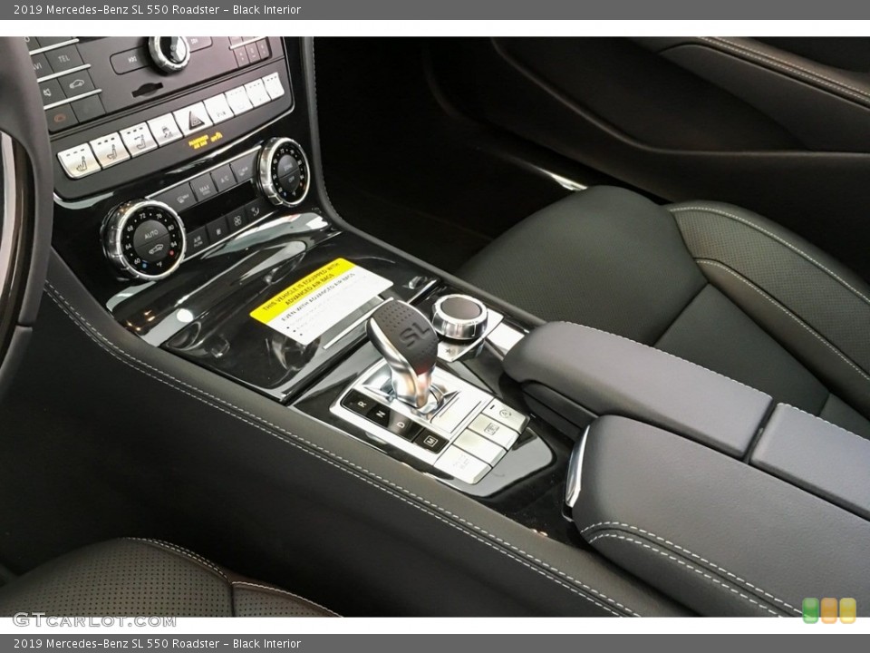 Black Interior Transmission for the 2019 Mercedes-Benz SL 550 Roadster #133129622