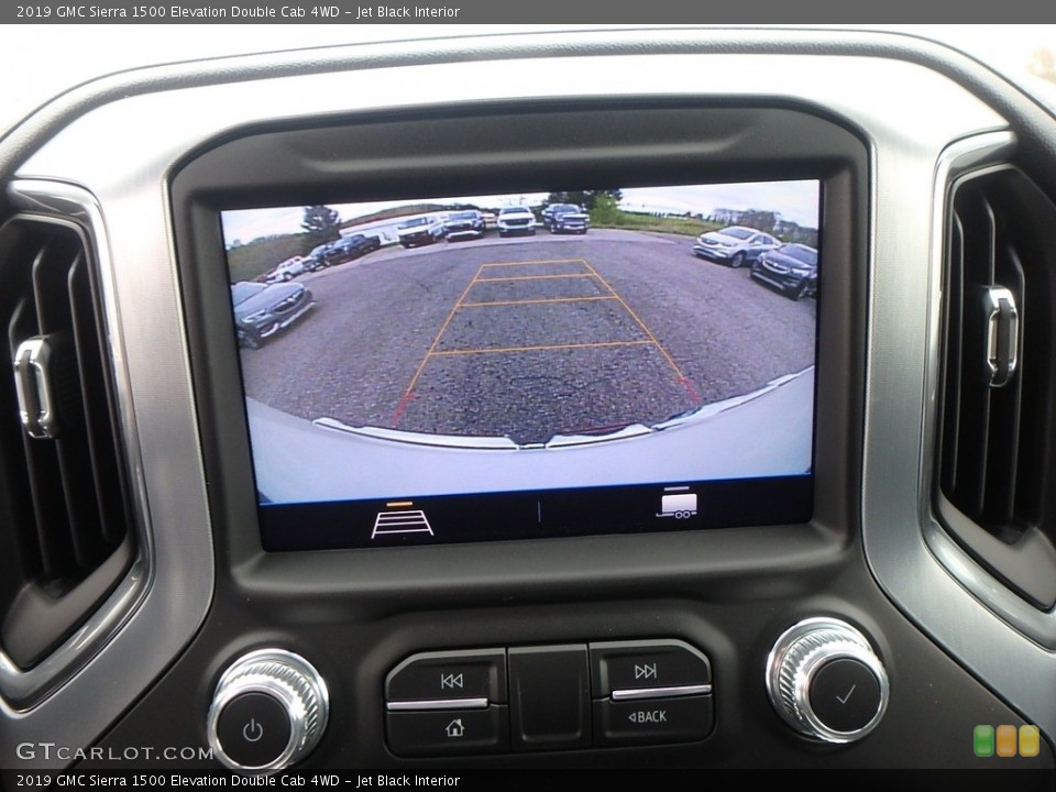 Jet Black Interior Controls for the 2019 GMC Sierra 1500 Elevation Double Cab 4WD #133131944