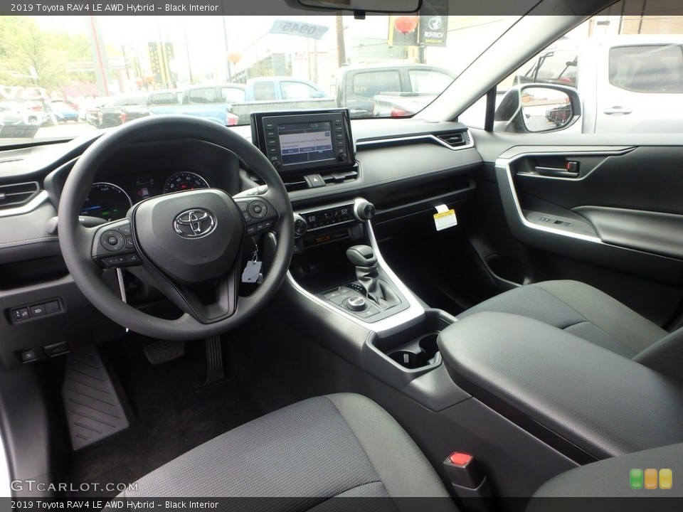Black Interior Front Seat For The 2019 Toyota Rav4 Le Awd
