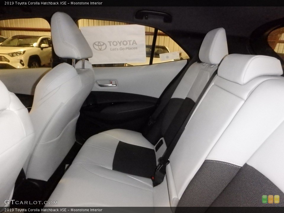 Moonstone Interior Rear Seat for the 2019 Toyota Corolla Hatchback XSE #133133261