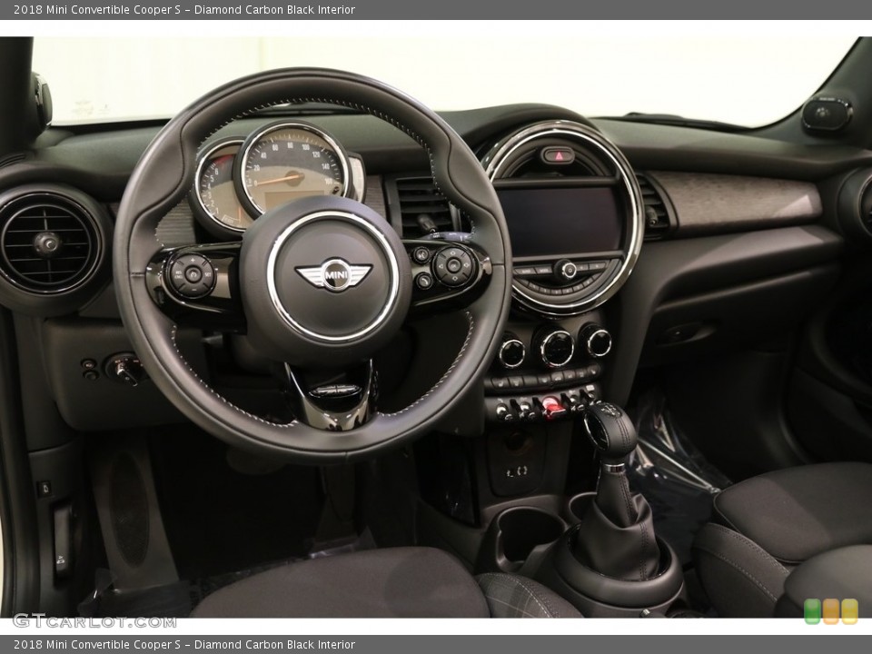 Diamond Carbon Black Interior Dashboard for the 2018 Mini Convertible Cooper S #133134110