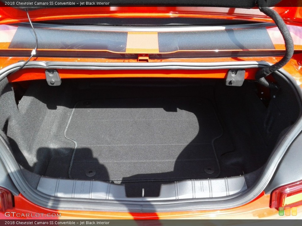 Jet Black Interior Trunk for the 2018 Chevrolet Camaro SS Convertible #133134176
