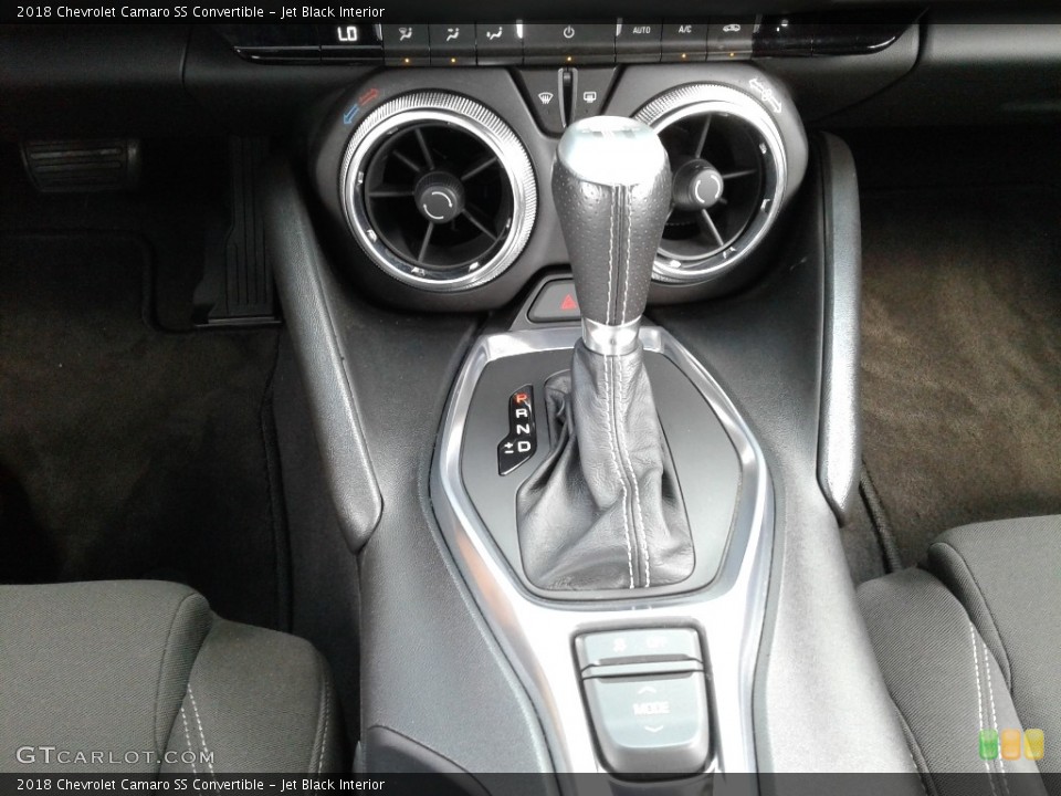 Jet Black Interior Transmission for the 2018 Chevrolet Camaro SS Convertible #133134461