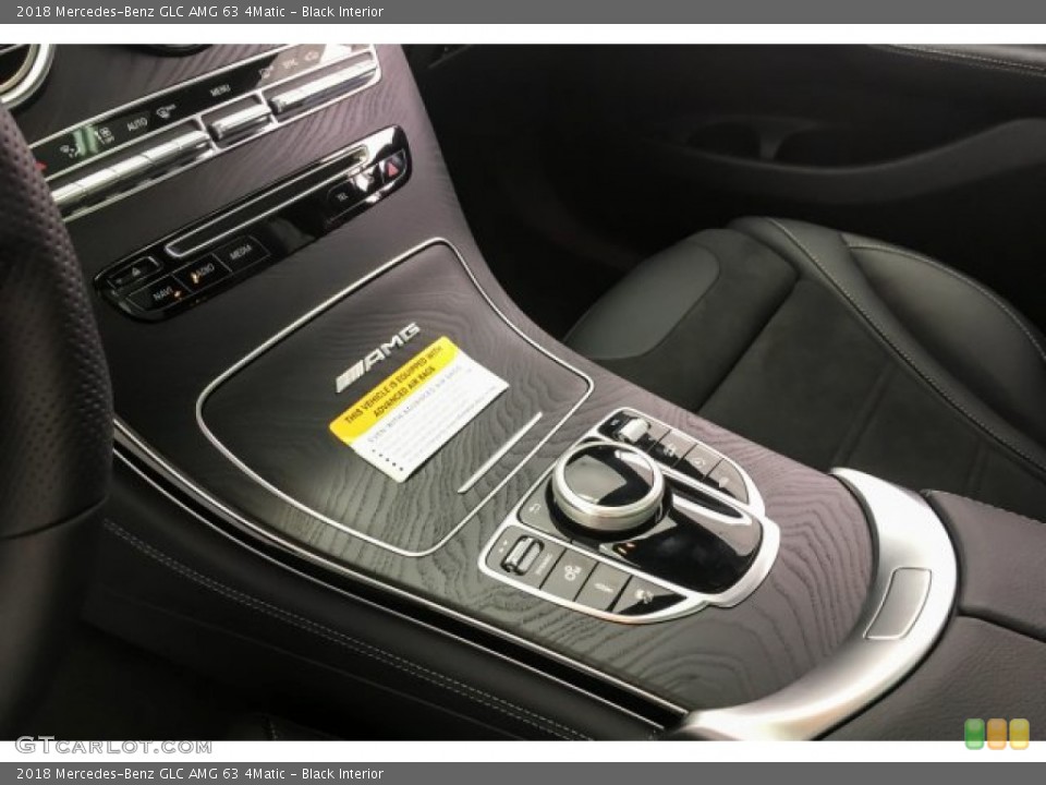 Black Interior Controls for the 2018 Mercedes-Benz GLC AMG 63 4Matic #133134938