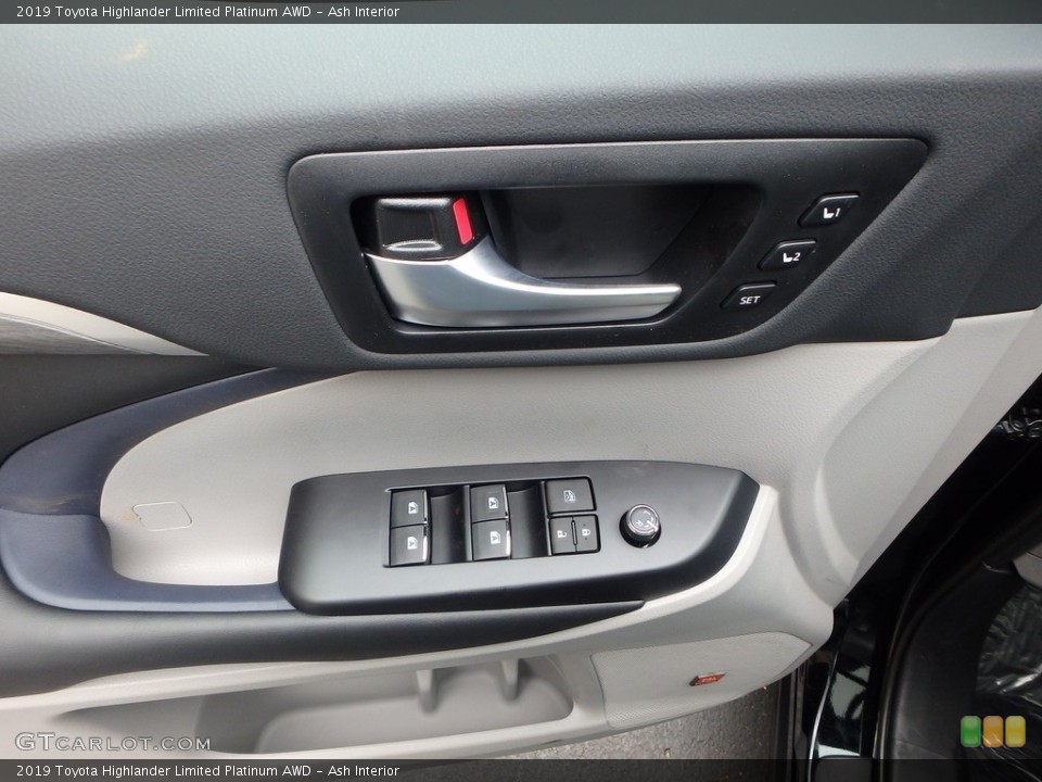 Ash Interior Door Panel for the 2019 Toyota Highlander Limited Platinum AWD #133135694