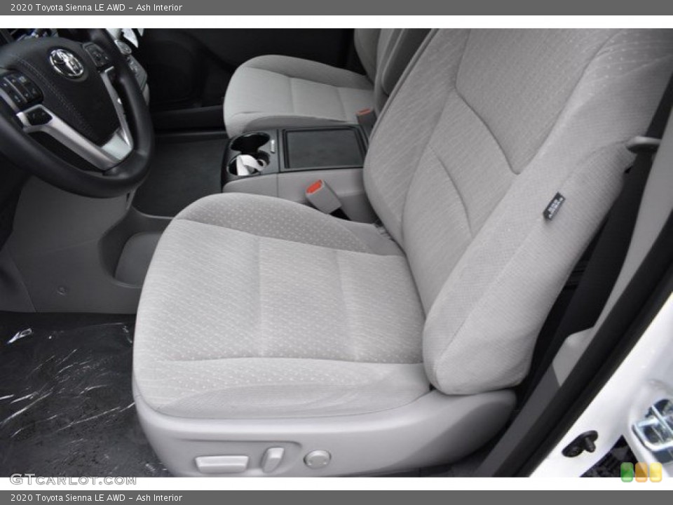 Ash Interior Front Seat for the 2020 Toyota Sienna LE AWD #133135742