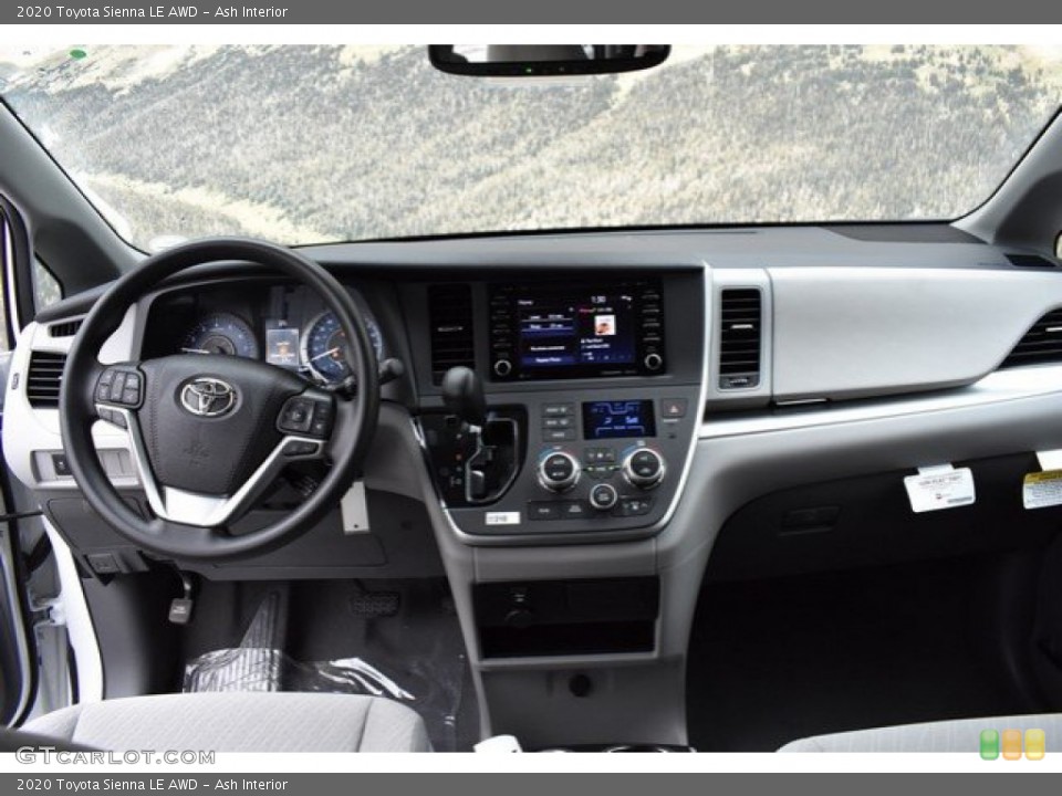 Ash Interior Dashboard for the 2020 Toyota Sienna LE AWD #133135766