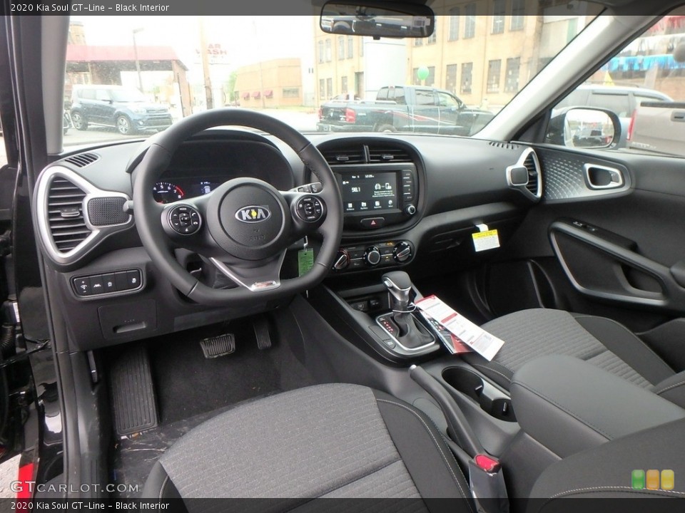 Black Interior Photo for the 2020 Kia Soul GT-Line #133135997