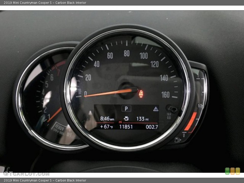 Carbon Black Interior Gauges for the 2019 Mini Countryman Cooper S #133136987