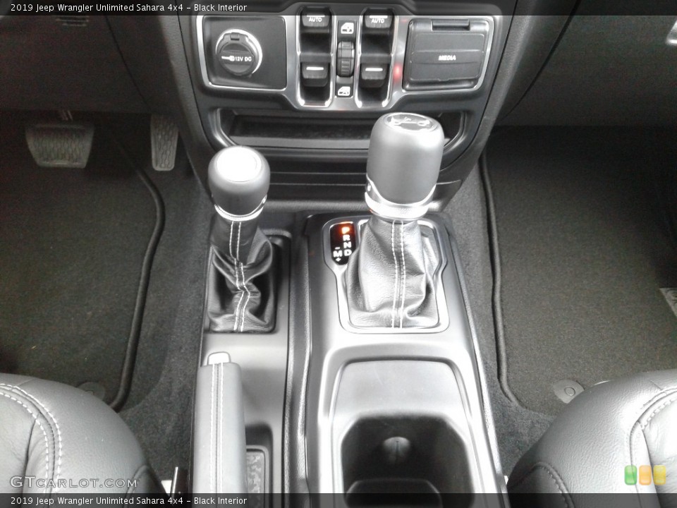 Black Interior Transmission for the 2019 Jeep Wrangler Unlimited Sahara 4x4 #133137356