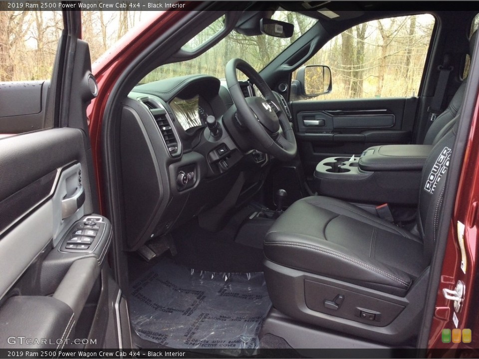 Black Interior Photo for the 2019 Ram 2500 Power Wagon Crew Cab 4x4 #133137680