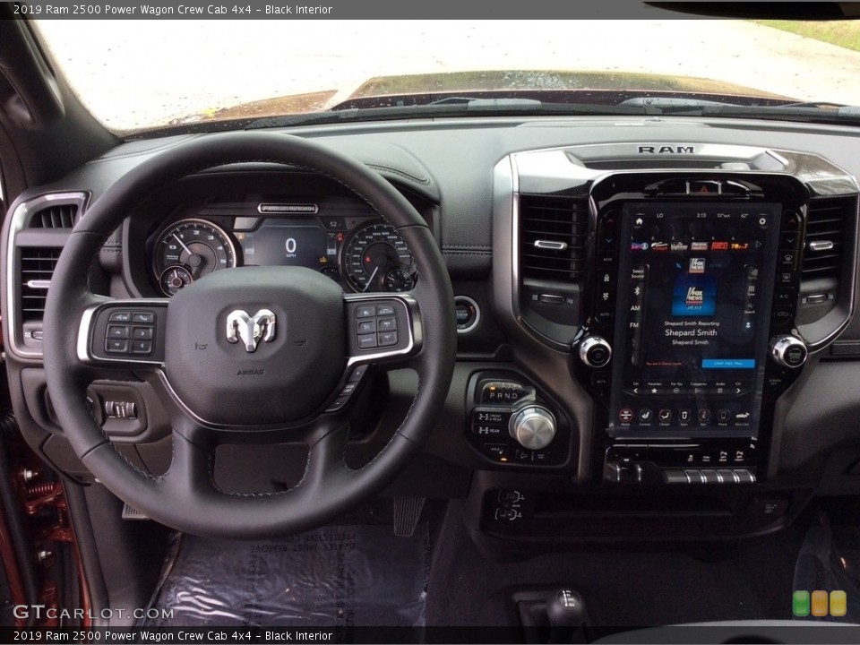 Black Interior Controls for the 2019 Ram 2500 Power Wagon Crew Cab 4x4 #133137782