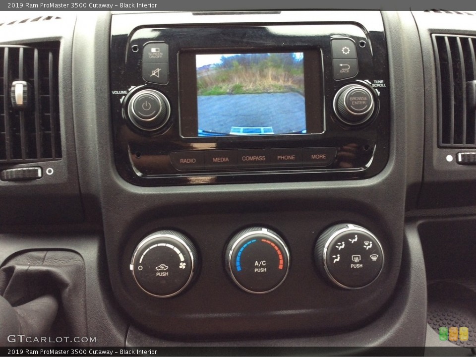 Black Interior Controls for the 2019 Ram ProMaster 3500 Cutaway #133138247
