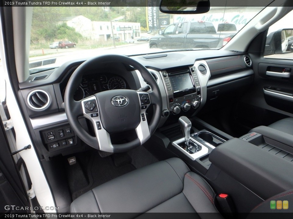 Black Interior Photo for the 2019 Toyota Tundra TRD Pro CrewMax 4x4 #133138937