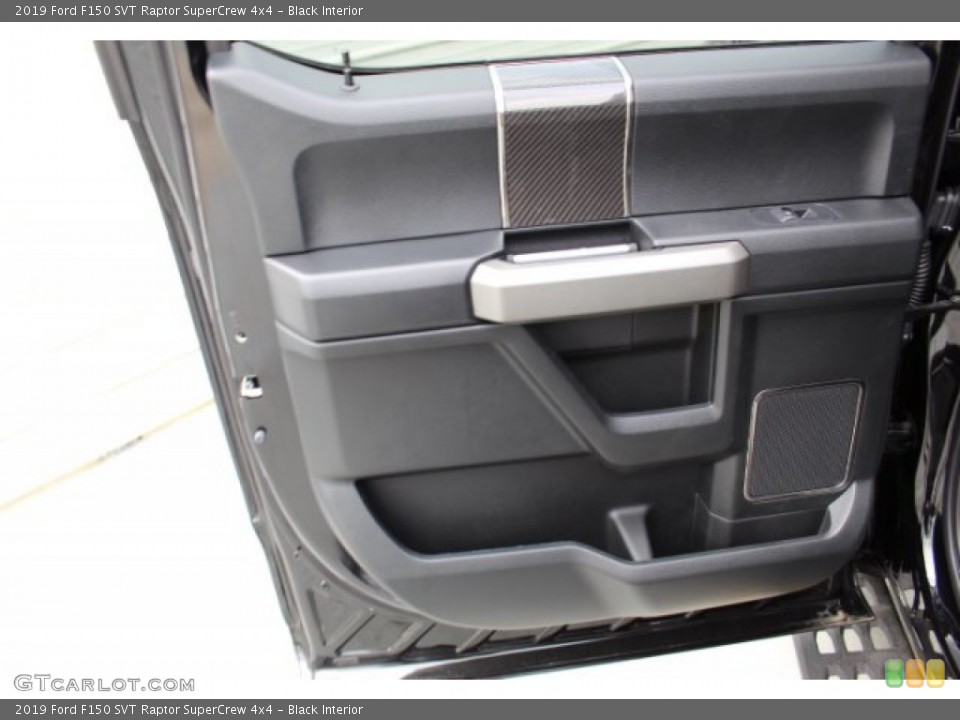 Black Interior Door Panel for the 2019 Ford F150 SVT Raptor SuperCrew 4x4 #133143011
