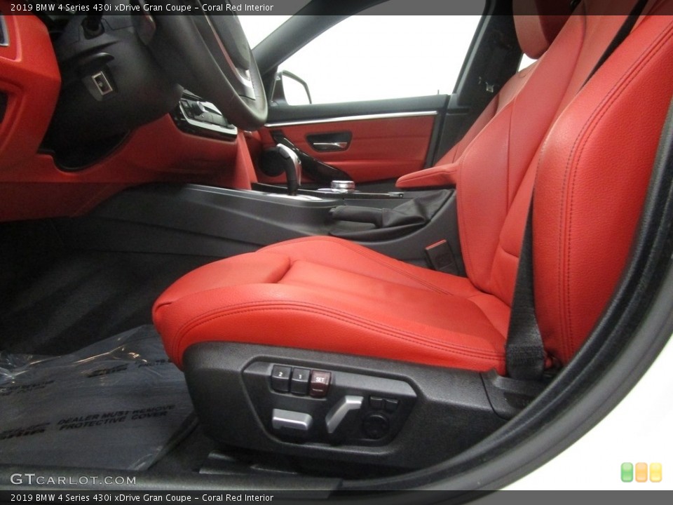 Coral Red 2019 BMW 4 Series Interiors