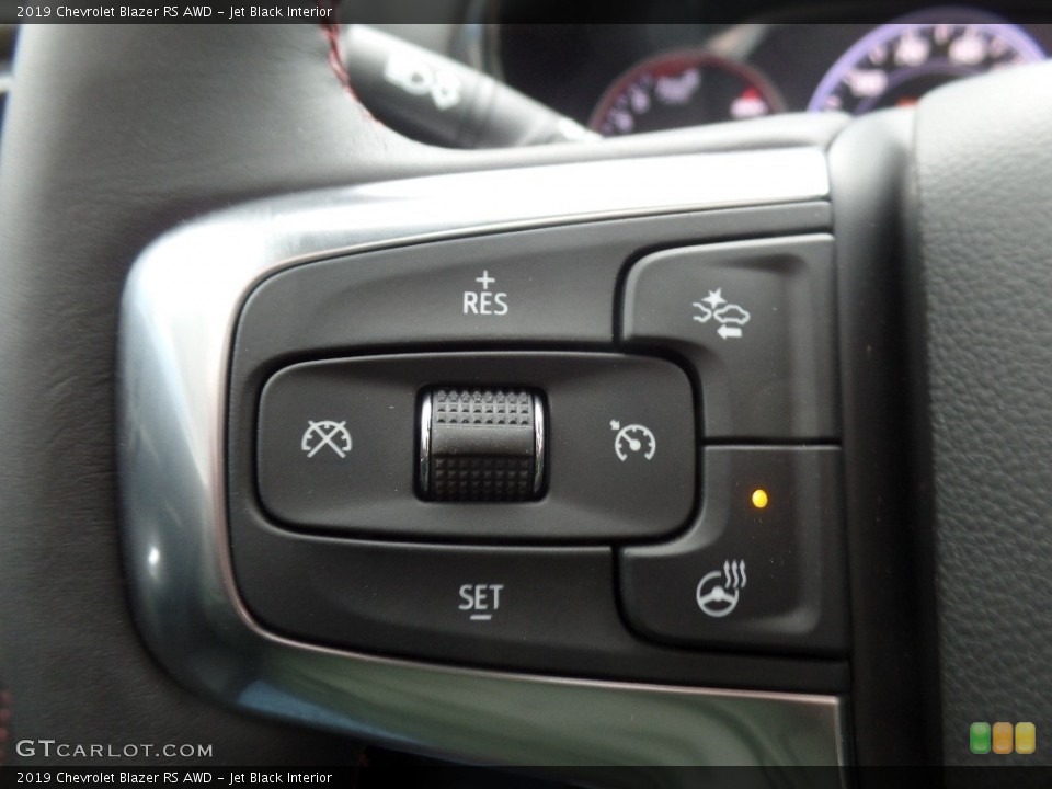 Jet Black Interior Steering Wheel for the 2019 Chevrolet Blazer RS AWD #133146143
