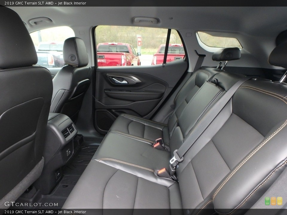 Jet Black Interior Rear Seat for the 2019 GMC Terrain SLT AWD #133152950