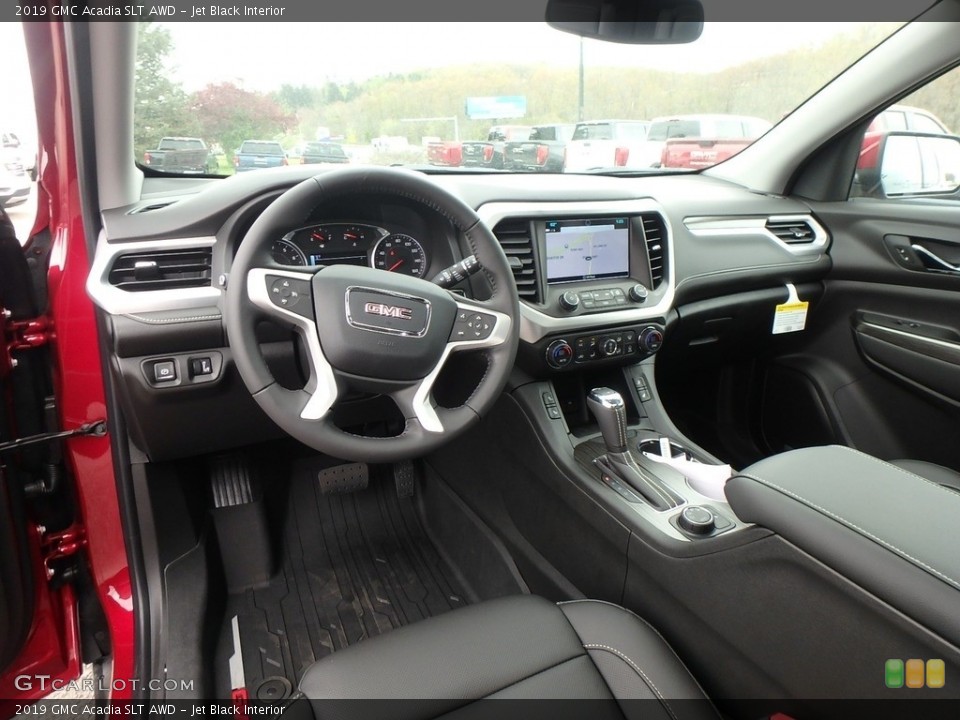 Jet Black Interior Photo for the 2019 GMC Acadia SLT AWD #133154210
