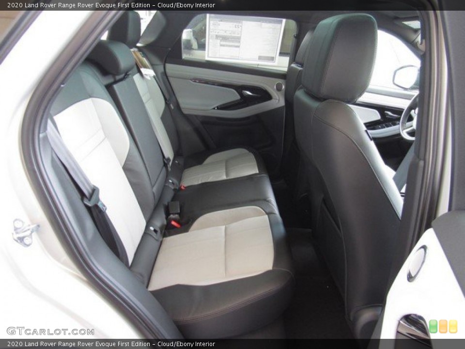 Cloud/Ebony Interior Rear Seat for the 2020 Land Rover Range Rover Evoque First Edition #133155446