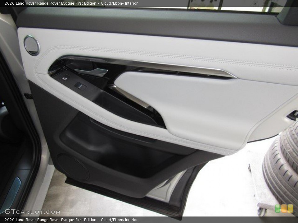 Cloud/Ebony Interior Door Panel for the 2020 Land Rover Range Rover Evoque First Edition #133155473