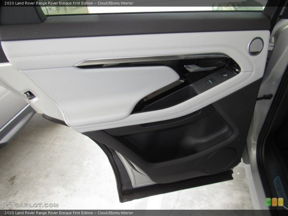 Cloud/Ebony Interior Door Panel for the 2020 Land Rover Range Rover Evoque First Edition #133155485