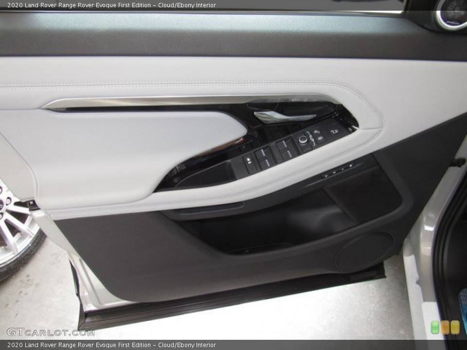 Cloud/Ebony Interior Door Panel for the 2020 Land Rover Range Rover Evoque First Edition #133155503