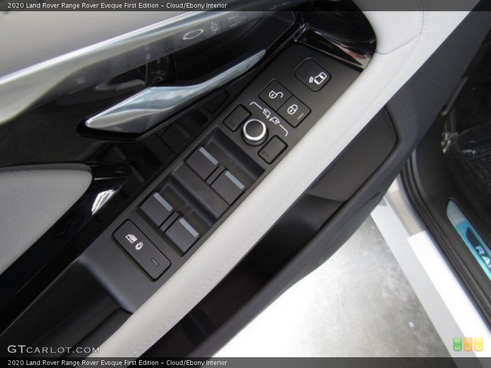 Cloud/Ebony Interior Controls for the 2020 Land Rover Range Rover Evoque First Edition #133155512