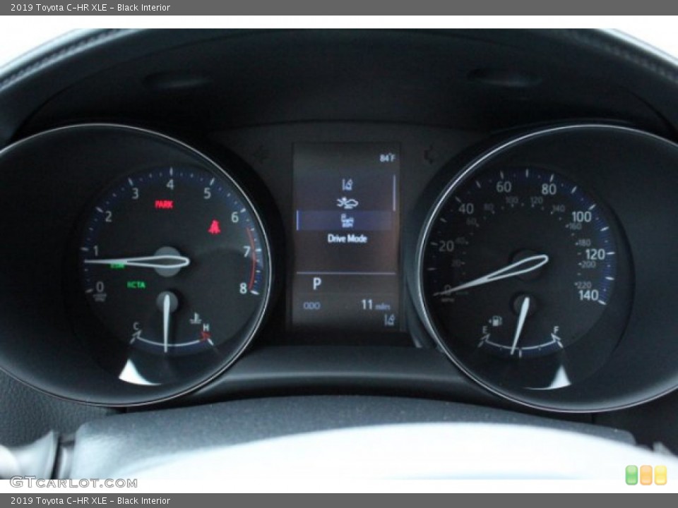 Black Interior Gauges for the 2019 Toyota C-HR XLE #133161152