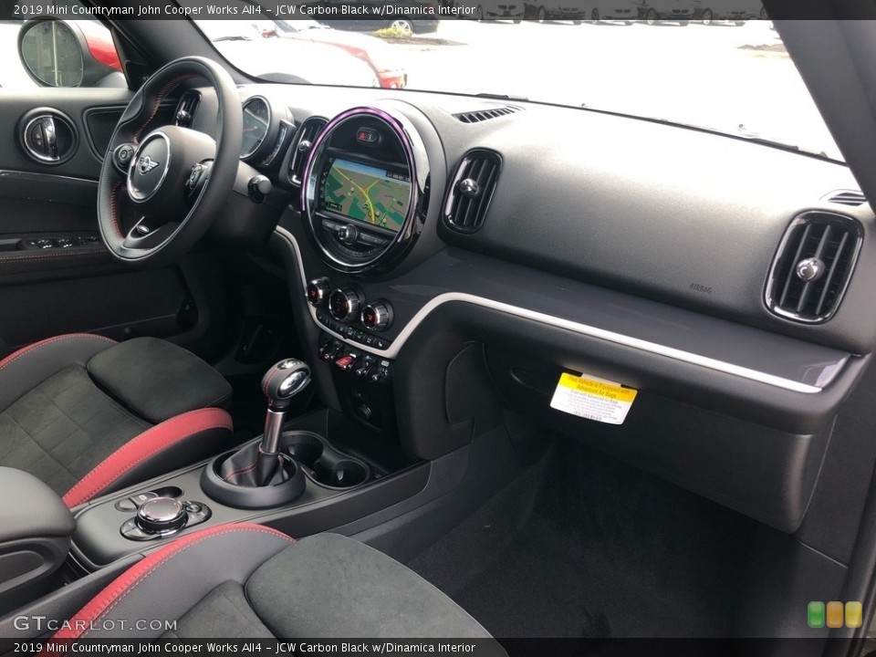 JCW Carbon Black w/Dinamica Interior Dashboard for the 2019 Mini Countryman John Cooper Works All4 #133162424