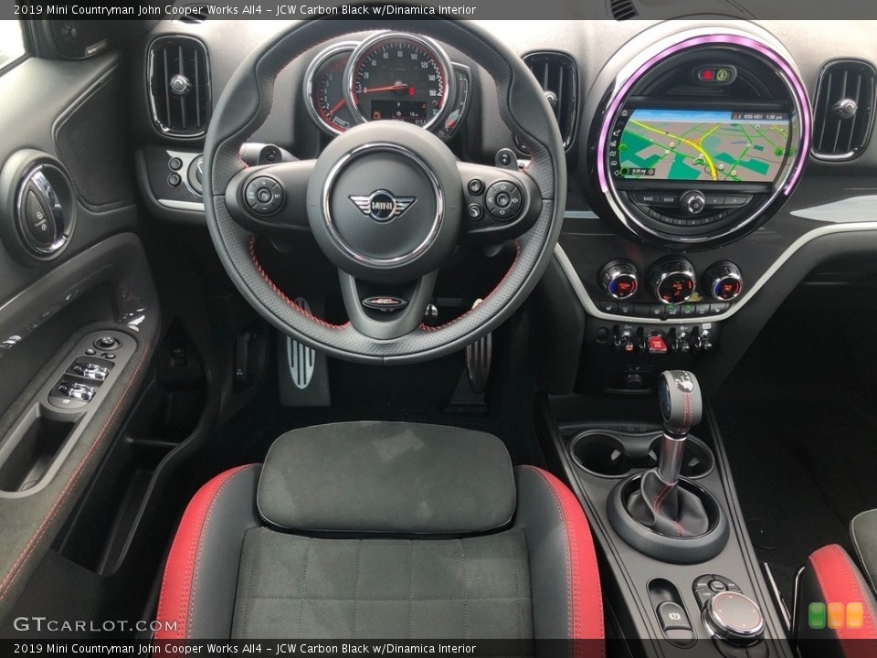 JCW Carbon Black w/Dinamica Interior Controls for the 2019 Mini Countryman John Cooper Works All4 #133162433