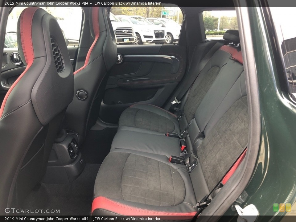 JCW Carbon Black w/Dinamica Interior Rear Seat for the 2019 Mini Countryman John Cooper Works All4 #133162442