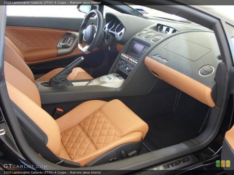 Marrone Janus Interior Dashboard for the 2009 Lamborghini Gallardo LP560-4 Coupe #13316664