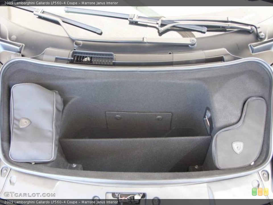 Marrone Janus Interior Trunk for the 2009 Lamborghini Gallardo LP560-4 Coupe #13316674