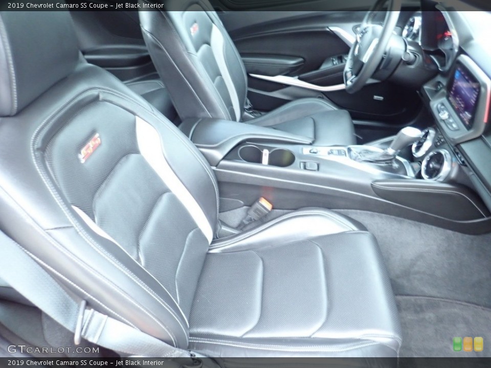Jet Black Interior Front Seat for the 2019 Chevrolet Camaro SS Coupe #133171200