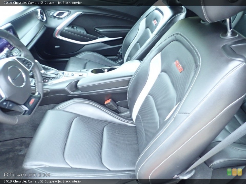 Jet Black Interior Front Seat for the 2019 Chevrolet Camaro SS Coupe #133171263