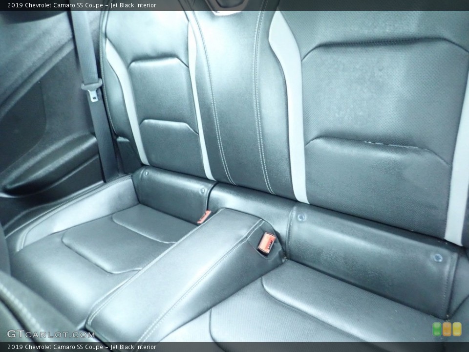 Jet Black Interior Rear Seat for the 2019 Chevrolet Camaro SS Coupe #133171284