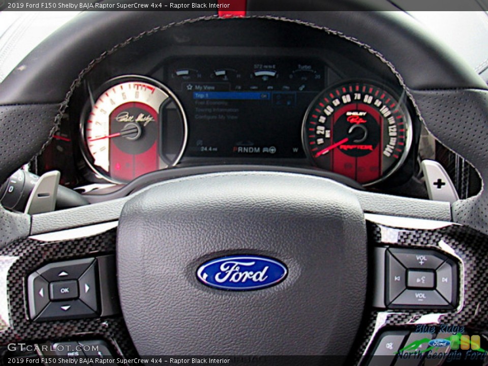 Raptor Black Interior Gauges for the 2019 Ford F150 Shelby BAJA Raptor SuperCrew 4x4 #133178280