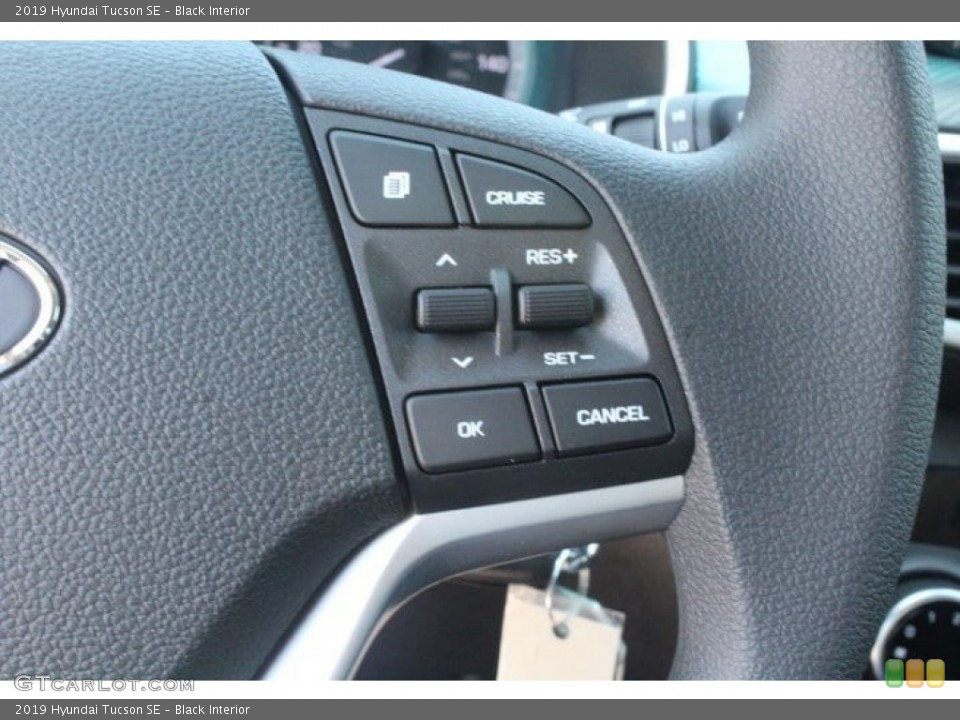 Black Interior Steering Wheel for the 2019 Hyundai Tucson SE #133182472