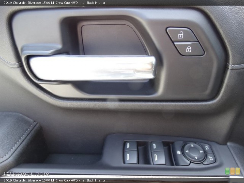 Jet Black Interior Controls for the 2019 Chevrolet Silverado 1500 LT Crew Cab 4WD #133200789