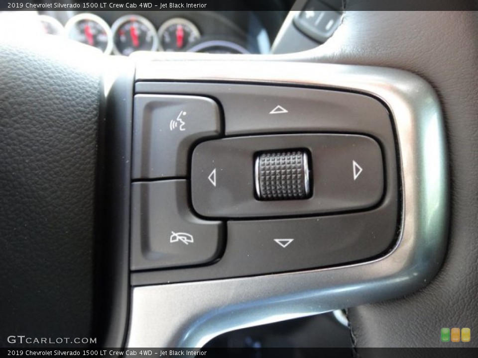 Jet Black Interior Controls for the 2019 Chevrolet Silverado 1500 LT Crew Cab 4WD #133200948